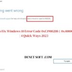 How to Fix Windows 10 Error Code 0xC1900208 (-0x4000C)? | 4 Quick Ways 2023